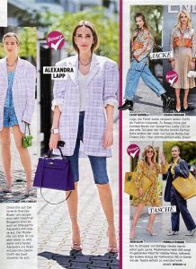 InTouch Germany - No. 23 page 44 - 2021 06 02 - Fashion Update - Wem steht es besser - Alexandra Lapp