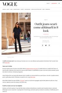 Outfit jeans scuri come abbinarli in 5 look - Vogue Italia - vogue.it - 2021 09 30 - Alexanadra Lapp - found on https://www.vogue.it/moda/article/outfit-jeans-scuri-come-abbinare-look-moda-modelli