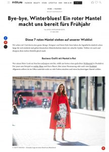Roter Mantel - 7 Trend-Modelle 2020 - Styling-Tipps - instyle.de - 2020 03 07 - Alexandra Lapp - found on https://www.instyle.de/fashion/roter-mantel