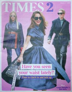 The Times Magazine - times2 - 2022 01 19 - Have you seen your waist lately? - Alexandra Lapp