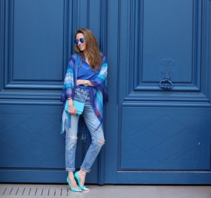 Alexandra Lapp wearing Missoni, Levis, 0039 Italy, Manolo Blahnik, Chanel, Mikita