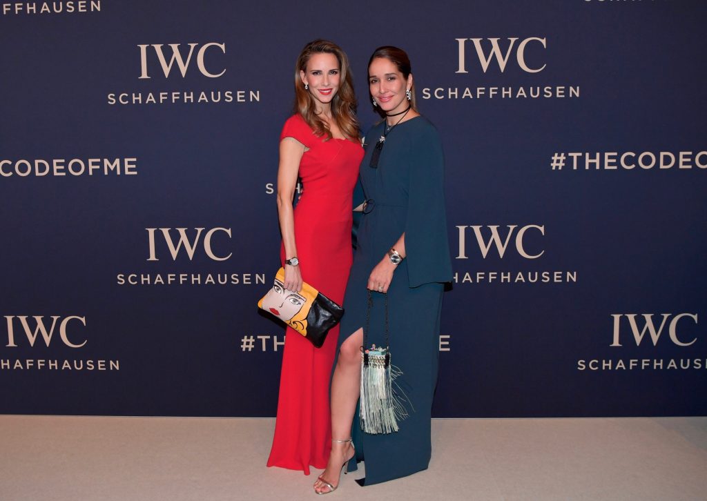 GENEVA, SWITZERLAND - JANUARY 17: Alexandra Lapp and Tiany Kiriloff attend the IWC Schaffhausen "Decoding the Beauty of Time" Gala Dinner during the launch of the Da Vinci Novelties from the Swiss luxury watch manufacturer IWC Schaffhausen at the Salon International de la Haute Horlogerie (SIHH) on January 17, 2017 in Geneva, . (Photo by Chris Jackson/Getty Images for IWC) *** Local Caption *** Alexandra Lapp, Tiany Kiriloff