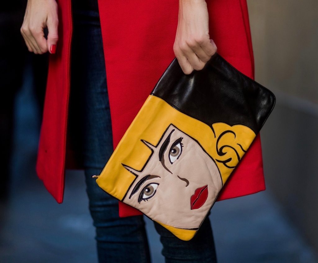 FLORENCE, ITALY - JANUARY 11: German fashion blogger and model Alexandra Lapp is wearing red blazer coat from Oui Fashion, pink silk top from Jadicted, high waist jeans/denim from Rag & Bone, red metallic pumps from Gianvito Rossi, Prada clutch, leather belt from SET on January 11, 2017 in Florence, Italy. (Photo by Christian Vierig/Getty Images) *** Local Caption *** Alexandra Lapp