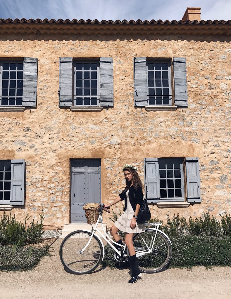 Alexandra Lapp exploring Grasse in France with Chanel for the new fragrance Gabrielle Chanel. GRASSE, FRANCE; September 2017