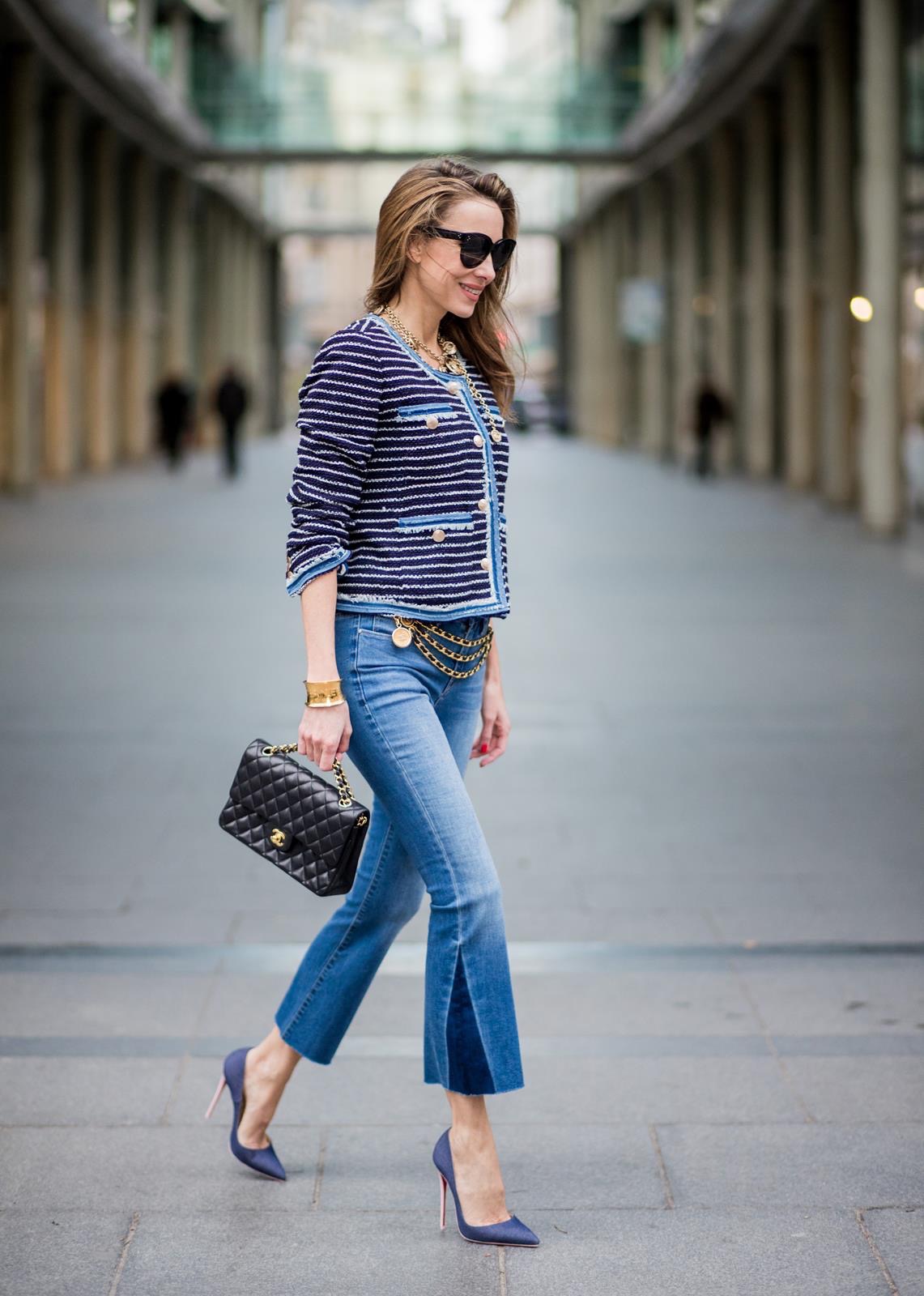 CHANEL VINTAGE  STRIPED TWEED - Blog - Alexandra Lapp