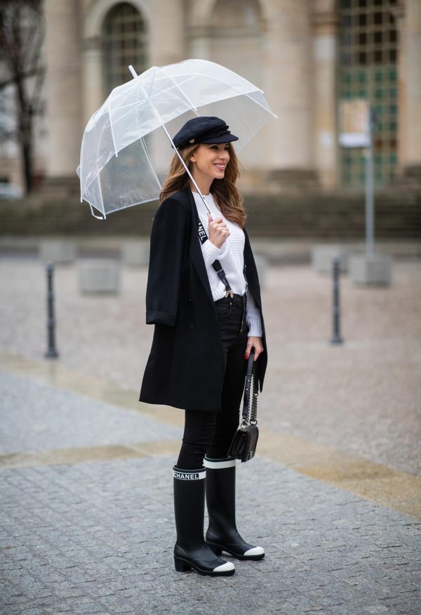CHANEL RAIN BOOTS - Blog - Alexandra Lapp