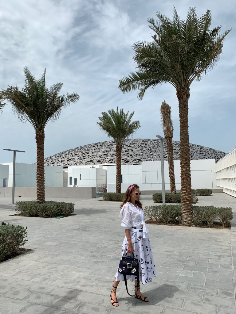 Alexandra Lapp enjoying a perfect time-out by One Luxury travel agency at the St. Regis in Abu Dhabi
