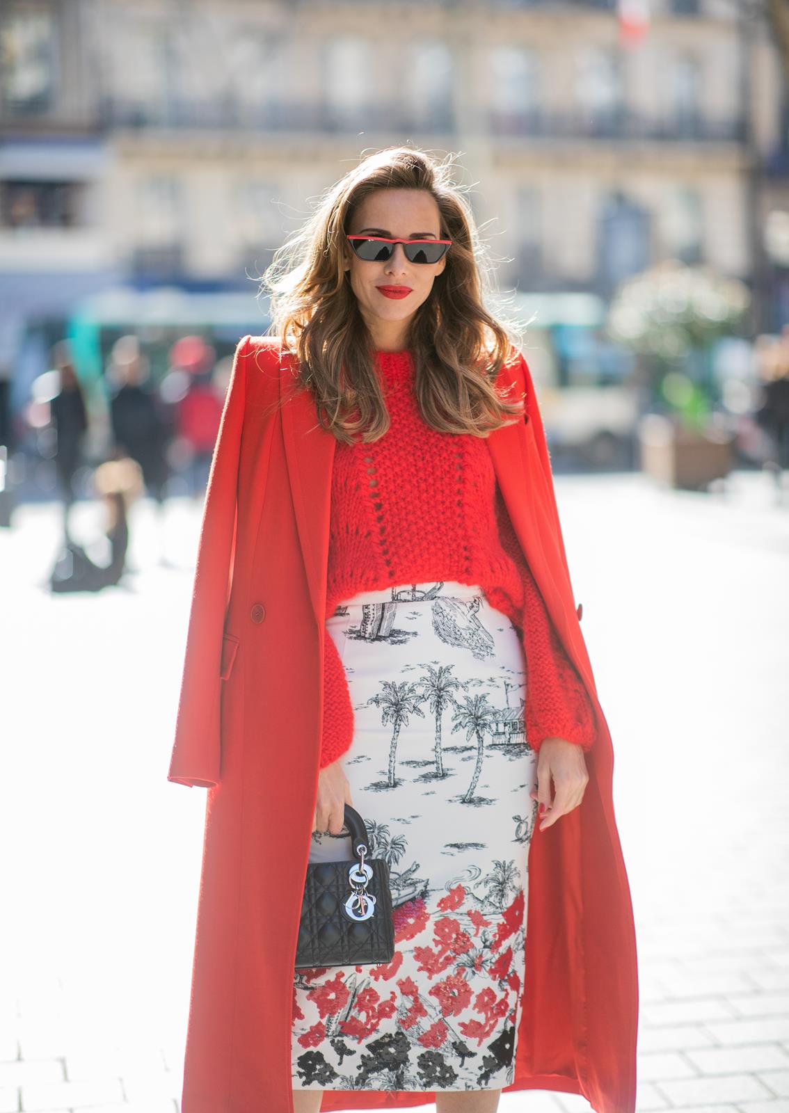 PRINTED SKIRT | BRIGHT RED - Blog - Alexandra Lapp