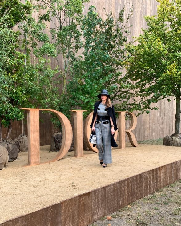Paris, France: Alexandra Lapp is seen attending the DIOR SPRING-SUMMER 2020 Collection ready-to-wear fashion show in Paris, France during PFW 2019