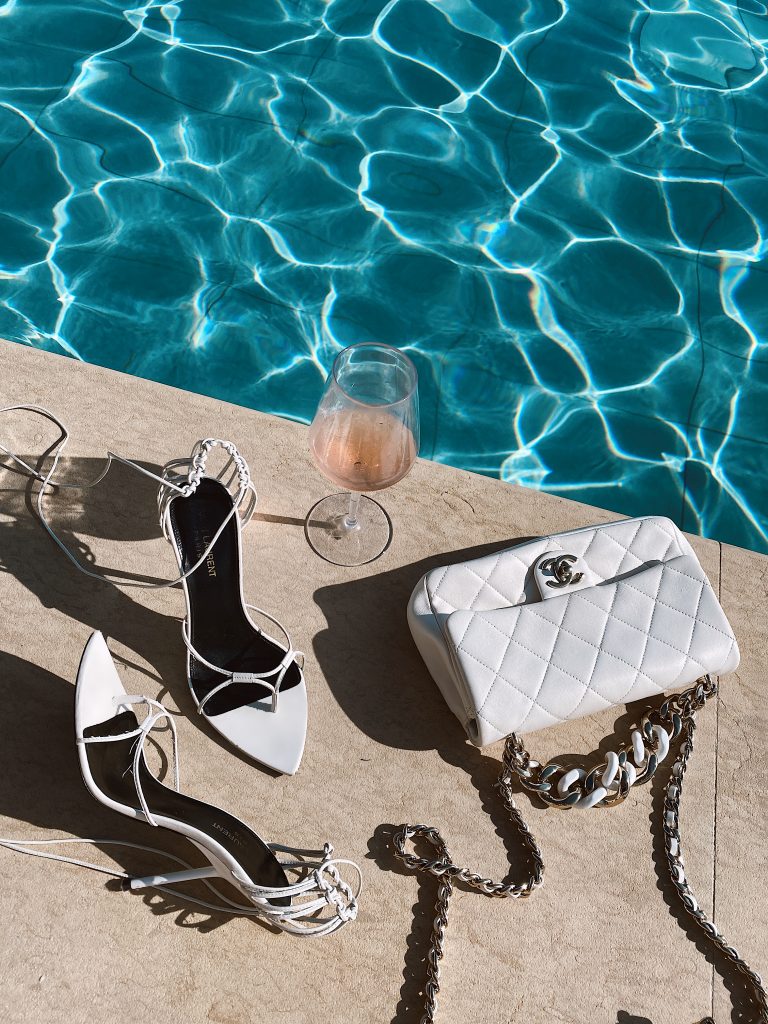 Alexandra Lapp enjoys her summer vacation at the Grand-Hotel du Cap-Ferrat at the Côtes d’Azur.