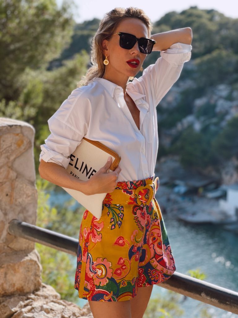 Alexandra Lapp is seen wearing her suit case must haves on the beautiful island of Mallorca.
