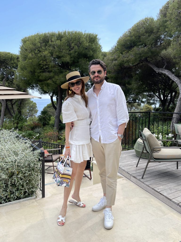 Alexandra Lapp spends her summer vacation at the iconic Grand Hotel du Cap-Ferrat at the French Riviera.
