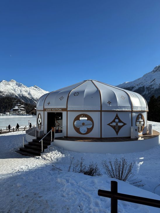 Alexandra Lapp spends a weekend get-away in beautiful St. Moritz, Switzerland.