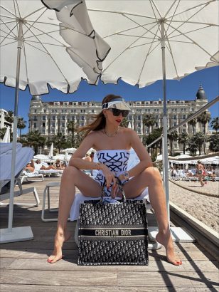 Alexandra Lapp enjoys an amazing time at the reborn icon of the riviera The Carlton Cannes which re-opened its doors after the most extensive renovation since its opening.