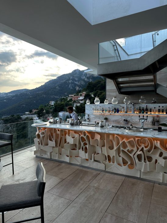 Alexandra Lapp stays at The Maybourne Riviera Hotel, overlooking beautiful Monaco.