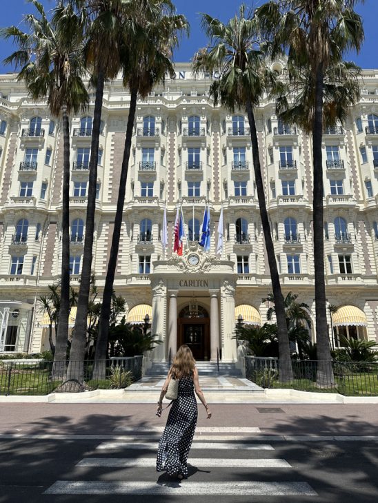 Alexandra Lapp enjoys an amazing time at the reborn icon of the riviera The Carlton Cannes which re-opened its doors after the most extensive renovation since its opening. 
