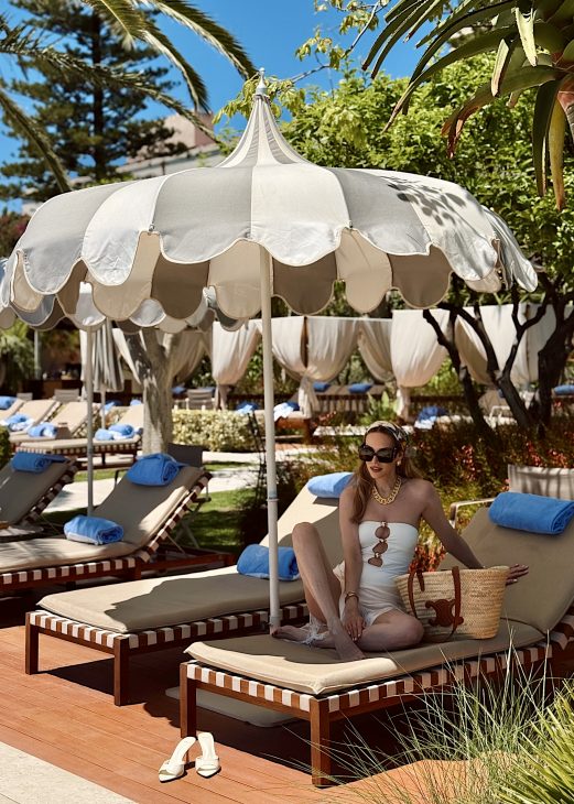 Alexandra Lapp, Four Seasons Taormina, San Domenico Palace, Sicily holidays, luxury travel Sicily, Taormina Italy, luxury hotel Sicily, Italian summer, luxury vacation, fashion influencer travel, Mediterranean lifestyle, Sicilian getaway, Four Seasons Sicily, luxury resort Italy, Taormina holidays, Seidensticker x Alexandra Lapp, Hermès, Kelly Bag, Christian Dior, Saint Laurent, Seidensticker Alexandra Lapp enjoying a luxury holiday at San Domenico Palace, Taormina, A Four Seasons Hotel in Sicily, Italy. The fashion and lifestyle influencer experiences the beauty of the iconic Four Seasons resort overlooking the Ionian Sea and the historic town of Taormina. Elegant resort style, Mediterranean charm, and luxury travel inspiration capture the essence of a perfect Sicilian getaway.