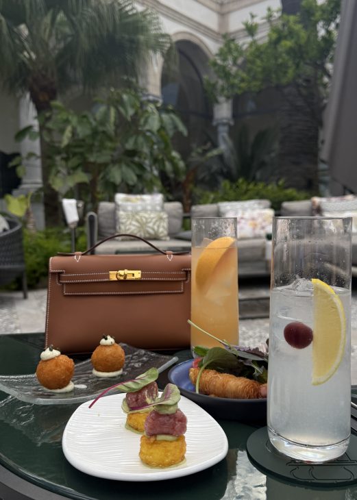 Alexandra Lapp, Four Seasons Taormina, San Domenico Palace, Sicily holidays, luxury travel Sicily, Taormina Italy, luxury hotel Sicily, Italian summer, luxury vacation, fashion influencer travel, Mediterranean lifestyle, Sicilian getaway, Four Seasons Sicily, luxury resort Italy, Taormina holidays, Seidensticker x Alexandra Lapp, Hermès, Kelly Bag, Christian Dior, Saint Laurent, Seidensticker Alexandra Lapp enjoying a luxury holiday at San Domenico Palace, Taormina, A Four Seasons Hotel in Sicily, Italy. The fashion and lifestyle influencer experiences the beauty of the iconic Four Seasons resort overlooking the Ionian Sea and the historic town of Taormina. Elegant resort style, Mediterranean charm, and luxury travel inspiration capture the essence of a perfect Sicilian getaway.