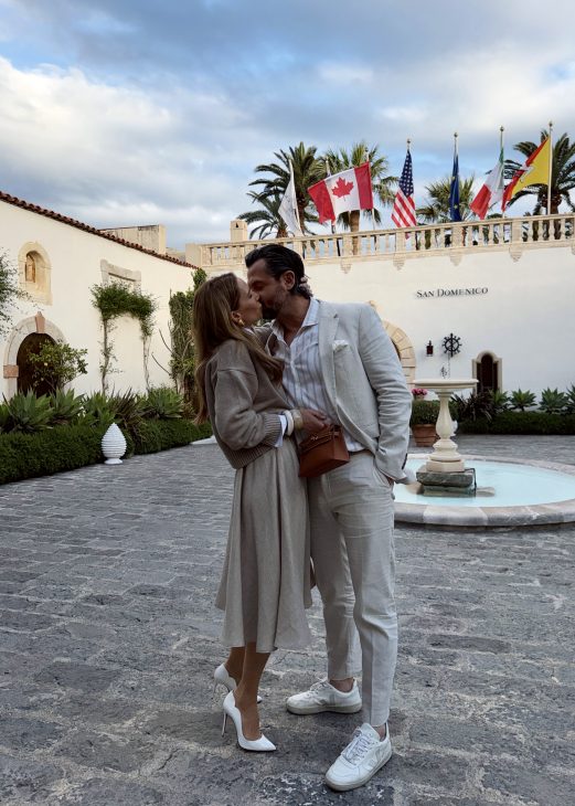 Alexandra Lapp, Four Seasons Taormina, San Domenico Palace, Sicily holidays, luxury travel Sicily, Taormina Italy, luxury hotel Sicily, Italian summer, luxury vacation, fashion influencer travel, Mediterranean lifestyle, Sicilian getaway, Four Seasons Sicily, luxury resort Italy, Taormina holidays, Seidensticker x Alexandra Lapp, Hermès, Kelly Bag, Christian Dior, Saint Laurent, Seidensticker Alexandra Lapp enjoying a luxury holiday at San Domenico Palace, Taormina, A Four Seasons Hotel in Sicily, Italy. The fashion and lifestyle influencer experiences the beauty of the iconic Four Seasons resort overlooking the Ionian Sea and the historic town of Taormina. Elegant resort style, Mediterranean charm, and luxury travel inspiration capture the essence of a perfect Sicilian getaway.